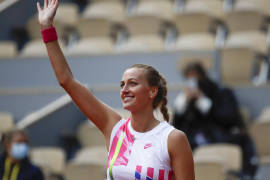 Petra Kvitova ya está en semifinales de Roland Garros