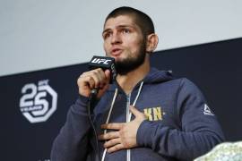 Khabib corta el pan con el polémico dictador de Chechenia en club ruso de peleas