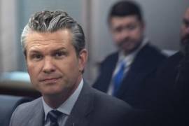 El secretario de Guerra, Pete Hegseth, ofrece una conferencia de prensa sobre Irán.