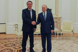 Bolsonaro y el Presidente ruso informaron ayer de un diálogo constructivo.
