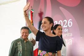 La mandataria acudió a una unidad médica y atribuyó el faltante a un problema con el proveedor.