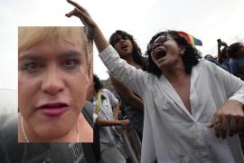 María Clemente García denuncia uso de gas en Marcha por la Visibilidad Trans