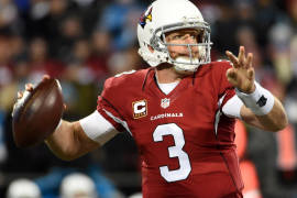 Carson Palmer salió lesionado ante Jets