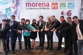 Coalición de Morena, PT, PVEM y Nueva Alianza en 6 estados para 2022