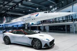 Aston Martin homenajea al Concorde con un DBS Superleggera especial