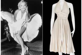Subastan fotografías y vestidos de Marilyn Monroe