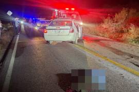 El accidente ocurrió sobre la carretera antigua a Monclova, a la altura de Congregación San Miguel.