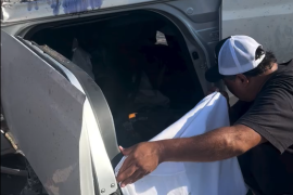 Un hombre perdió la vida y otra persona resultó lesionada tras la volcadura de un sedán en el kilómetro 47 de la carretera Federal 57