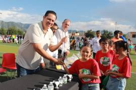 Edgar Omar Puentes destacó la importancia de ofrecer espacios para que niñas y niños practiquen deporte y convivan durante las vacaciones.