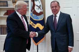 Asegura Serguei Lavrov que Donald Trump no habló con él sobre Comey