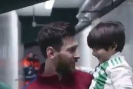 Así fue la reacción de Lionel Messi al conocer al hijo de Andrés Guardado