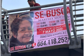 Han pasado 144 días y no se ha sabido ningún indicio sobre el paradero de Martha Molina. Sus familiares la buscan incansablemente en Baja California