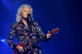 El guitarrista del grupo Queen, Brian May, cumple 75 años.