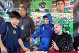 El mediocampista mexicano vivió un momento chistoso luego de recibir una playera del América para firmar el autográfo de un niño.