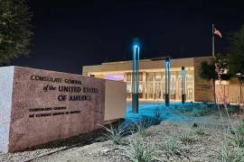 Al momento de la intervención, el sujeto intentó retirarse del lugar y profirió agresiones verbales contra los elementos federales.