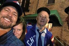 Eddie Vedder y Bill Murray cantan juntos