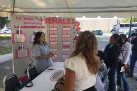 Realizan feria de la mujer en Presidencia Municipal de Saltillo