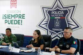 El comisario César Antonio Perales Esparza, director de la Policía de Torreón, informó de una disminución de delitos con relación a la semana anterior.