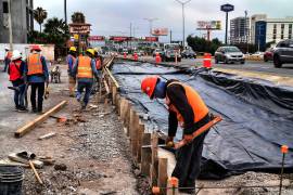 Las obras avanzan con trabajos de compactación y construcción de infraestructura básica.