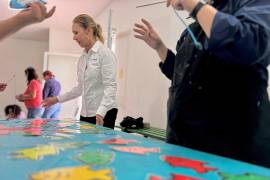 Las actividades fueron coordinadas por el área de Cultura del Agua de SIMAS.