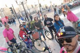 Uno de los objetivos de las rodadas organizadas por el colectivo, es la promoción del derecho a la reapropiación de los espacios públicos y vialidades.