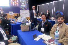 Representantes de la empresa Yokohama participaron en los encuentros de negocios de la Convención Nacional de Canacintra.