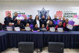 Los elementos capacitados pertenecen a la Unidad Especializada en Atención Temprana y Acompañamiento en Situación de Riesgo, así como al personal operativo de Grupos de Personalidad.