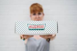 La cadena de donde llamada ‘Krispy Kreme’ fue fundada en 1937 por Vernon Rudolph
