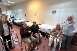 Las residentes del asilo celebraron juntas la Navidad, organizando convivencias y compartiendo mensajes de esperanza.