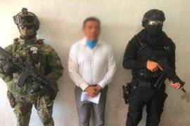 Detención de Homero Fuentes Ayala, el coordinador general de Administración de la Fiscalía General del Estado (FGE) de Morelos.