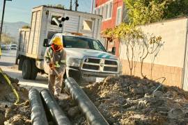 Trabajos de reposición de tubería iniciaron este jueves en la colonia El Campestre.