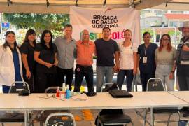 Personal de Salud Pública Municipal supervisó los servicios que se ofrecen cada domingo en el Paseo Colón de Torreón, Coahuila.