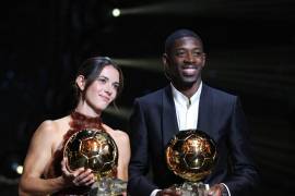 Bonmatí y Dembélé podrían repetir premio individual pues, en este año, fueron los ganadores del Balón de Oro que entrega France Football.