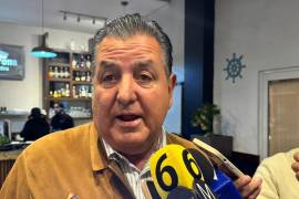 Dijo Gutiérrez Jardón que las obras de red troncal avanzan para recibir el nuevo suministro de agua libre de arsénico.