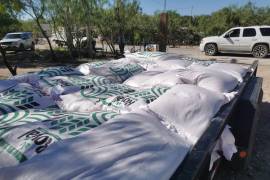 Ejidatarios del municipio de Acuña, recibieron semilla de Avena para la siembre de 162 hectáreas.