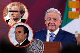 El presidente López Obrador comentó que espera a que las autoridades de Israel ayuden para la extradición de Andrés Roemer.