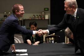 Anaya y Al Gore hablan de sustentabilidad y cambio climático