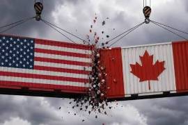 La represalia de Canadá se produjo después de que el gobierno del presidente Donald Trump impuso el fin de semana aranceles del 50% a productos canadienses tras el colapso de las negociaciones comerciales.
