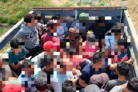 Rescatan a 130 migrantes en Nuevo León