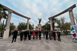Acto. Autoridades municipales y militares recordaron la vida y obra de Ignacio Allende, uno de los caudillo que inició la guerra por la Independencia de México.