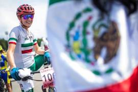 Daniela Campuzano es oro en ciclismo de montaña