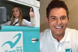 Gaby Goldsmith y Ernesto Laguardia buscan un curul en el Edomex