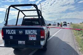 El área del accidente fue acordonada mientras peritos de la Fiscalía realizaban las diligencias correspondientes.