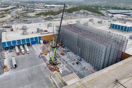 En General Motors de Ramos Arizpe se pueden apreciar algunos trabajos de ampliación, justo en el momento en que están reconvirtiendo sus instalaciones para producir solo modelos eléctricos.