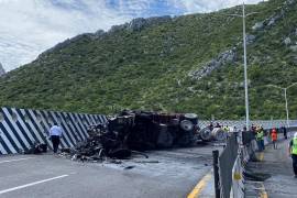 Los hechos se registraron la mañana del sábado y en el percance murieron seis trabajadores de la autopista