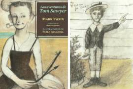 Pablo Auladell dio vida con sus ilustraciones a “Las aventuras de Huckleberry Finn” de Mark Twain