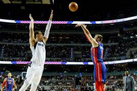 Mavericks se impone a Pistons en encuentro de NBA en México