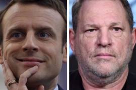 Macron quiere quitar de la Legión de Honor a Weinstein