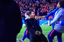 Simeone siendo 'Cholo' y Cristiano un arrogante