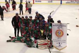 México es campeón del mundo en hockey sobre hielo infantil